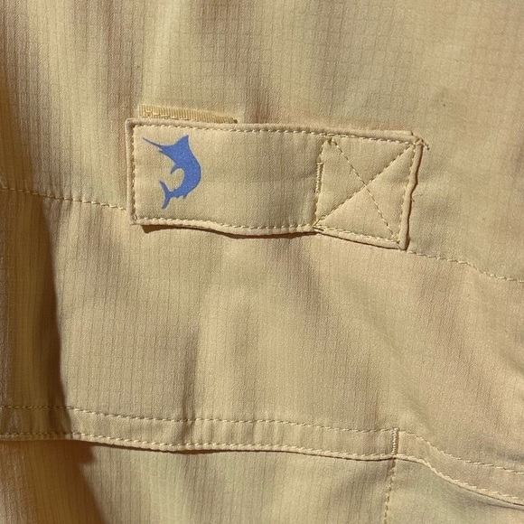 Reel Legends mariner II yellow mesh shirt xl - Picture 5 of 14